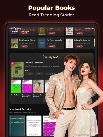 FicTopia-Unlimited Novels iPad screenshot 3