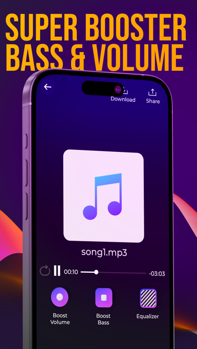 Volume Booster 1000%: Sound EQ Screenshot