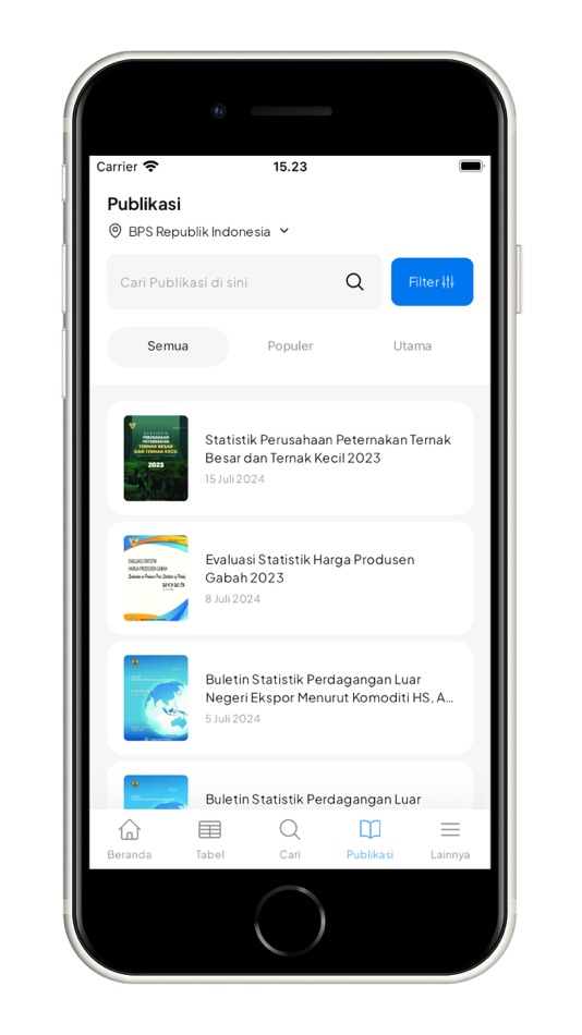 #2. Allstats BPS (iOS) 由: Badan Pusat Statistik