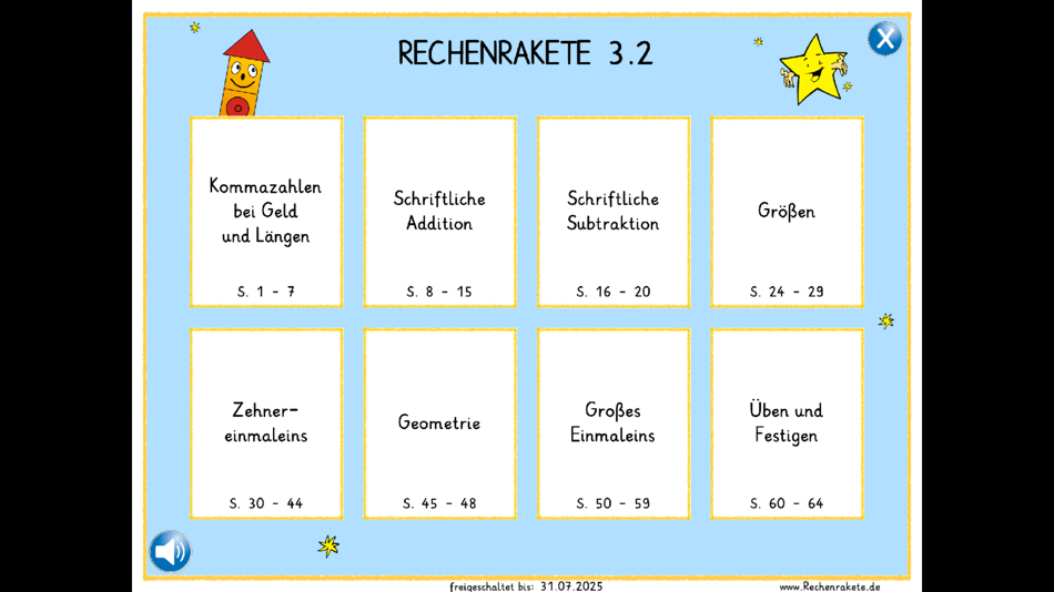 #1. App Rechenrakete 3.2 (iOS) By: Sandra Seiwert