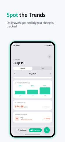 Subscriptions Tracker MoniCal Screenshot 6 of 8