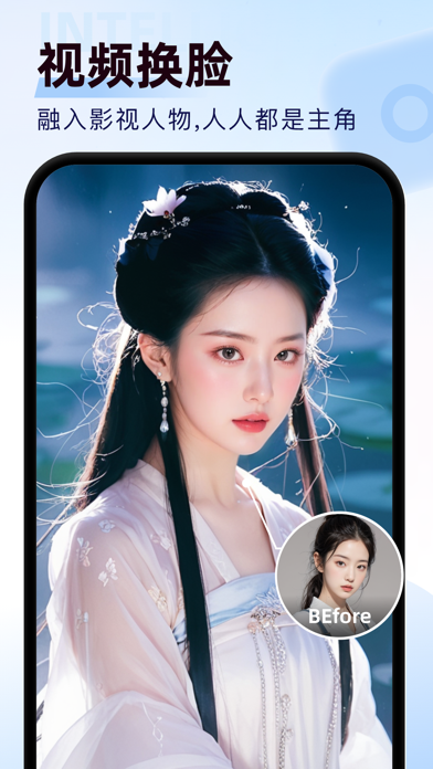 Half-frame Camera-Fashion Hair Screenshot