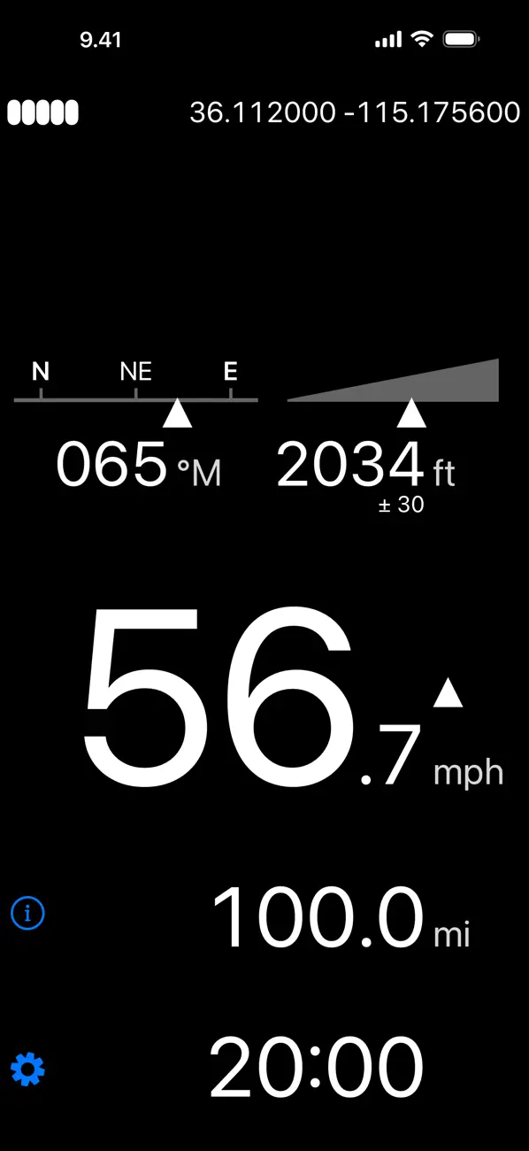 Screenshot #1 pour Dashometer-Lite