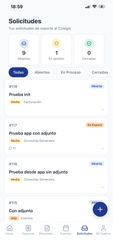 APP CDC iPhone screenshot