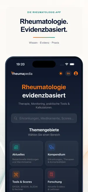 Rheumapedia screenshot 1