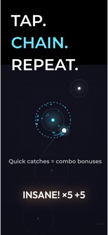 STARFLING: One-Tap Space Game iPhone screenshot
