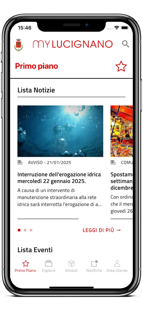 Screenshot #2 pour MyLucignano