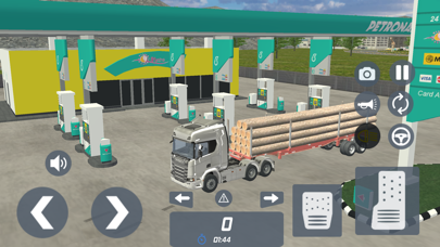 Euro Truck Oil Transport Game Screenshot