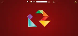 Tangaroos Tangram Puzzle Game screenshot #6 for iPhone