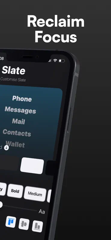 Slate - Minimalist Launcher screenshot 4 of 6