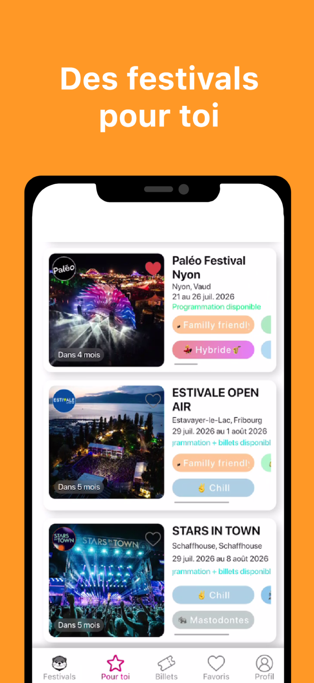 Ottentik: Festival Finder