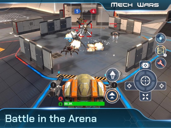 Screenshot #6 pour Mech Wars-Online Robot Battles
