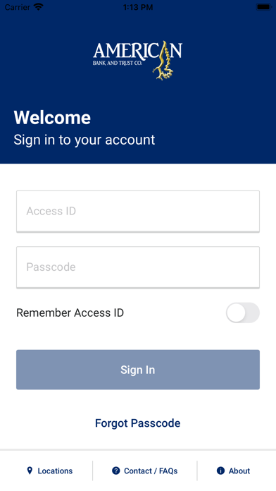 American Bank and Trust Tulsa Screenshot