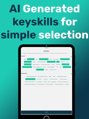 Careeria - AI Job Search Coach iPad screenshot