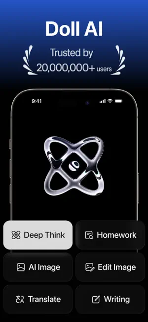 Doll AI - Chat Assistant iPhone screenshot 1