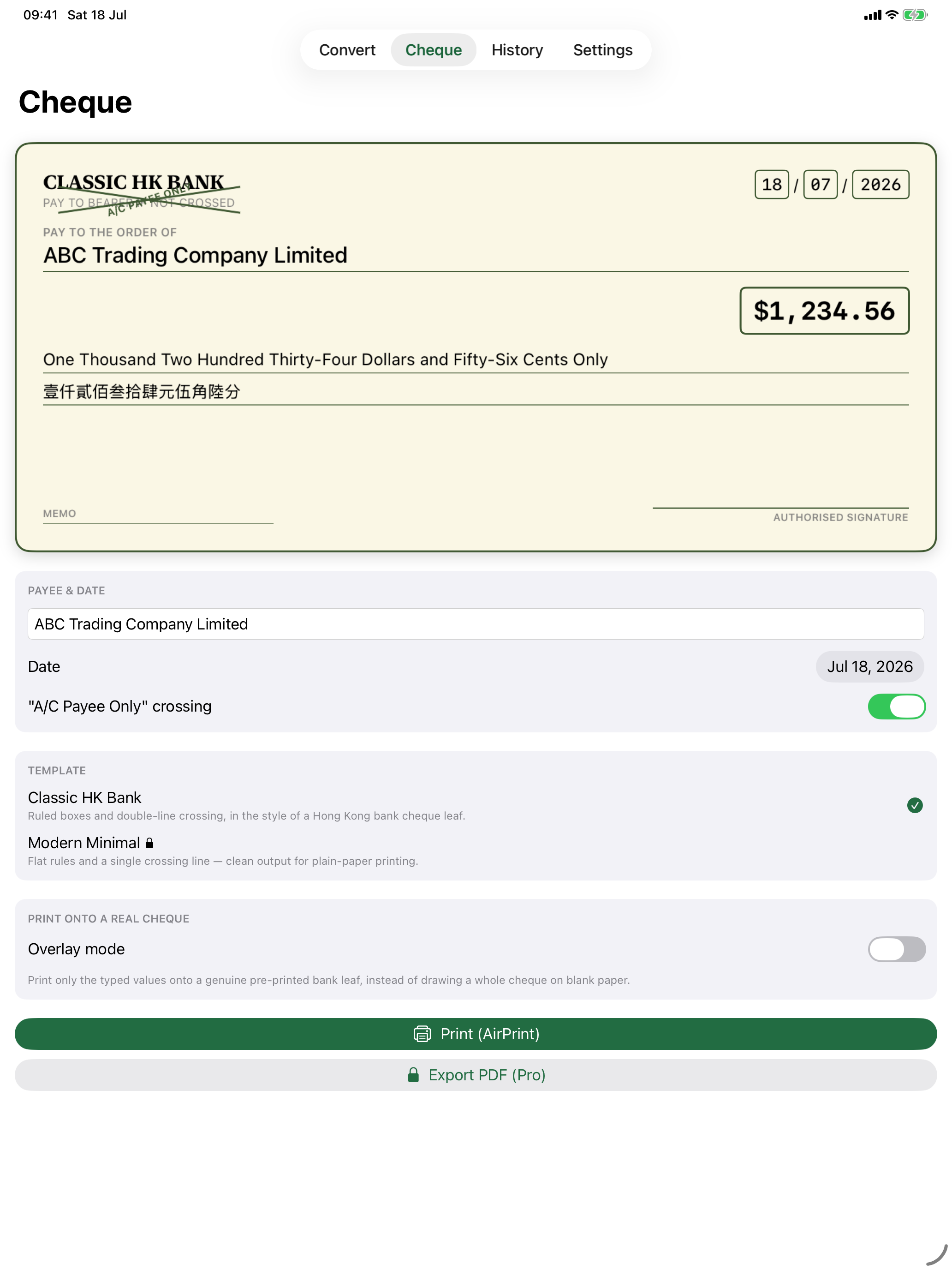 Cheque Helper: Amount in Words screenshot 5