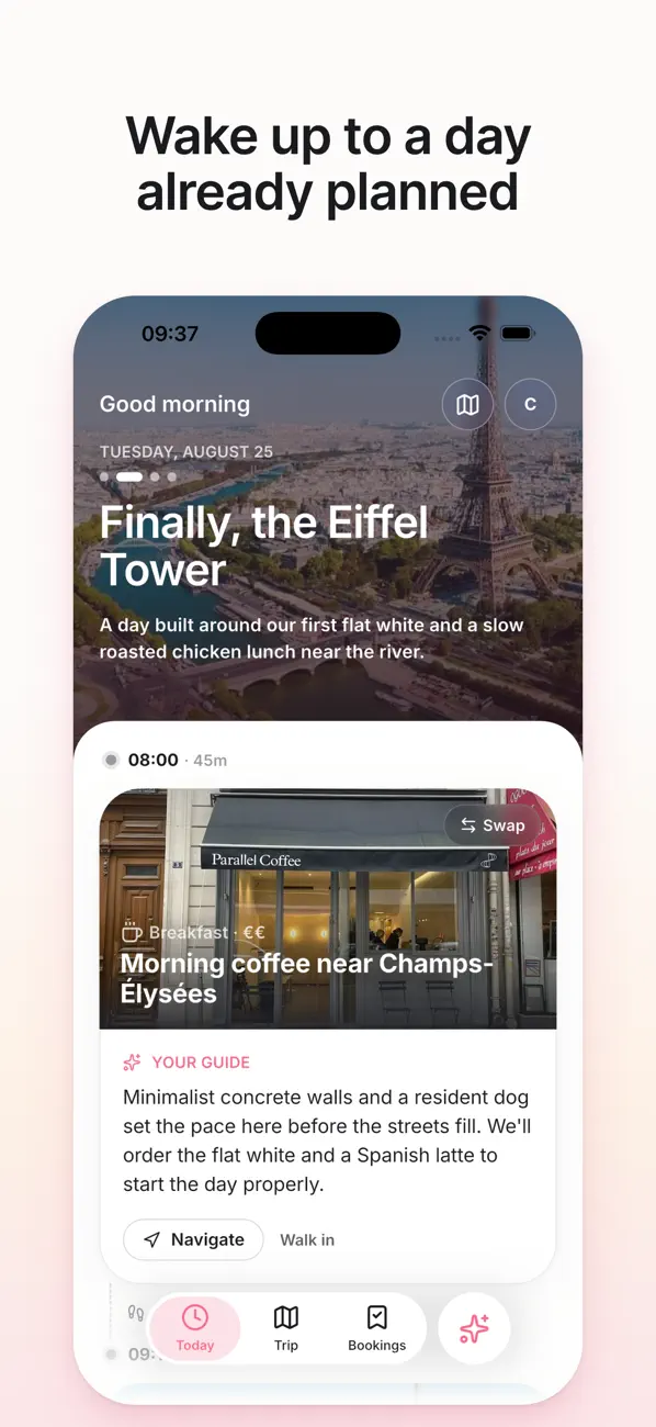 Screenshot #1 pour EasyMiles - Trip Planner