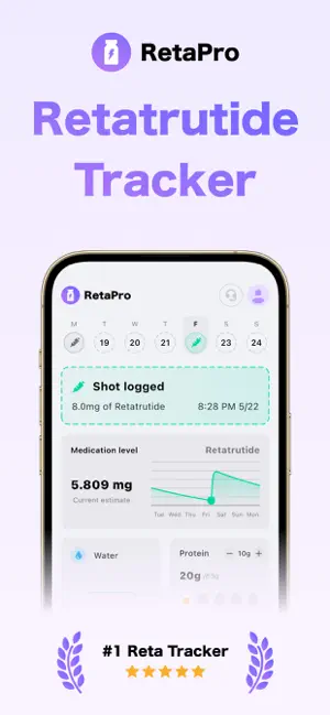RetaPro: Retatrutide Tracker screenshot 1