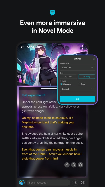 BubbleChat – AI character chat screenshot-6