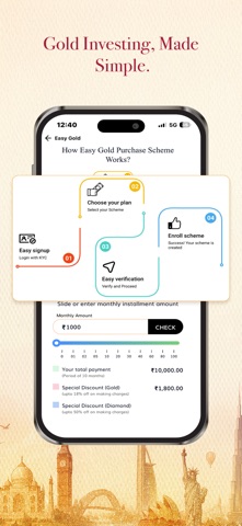 Joyalukkas Jewellery Shopping iPhone screenshot
