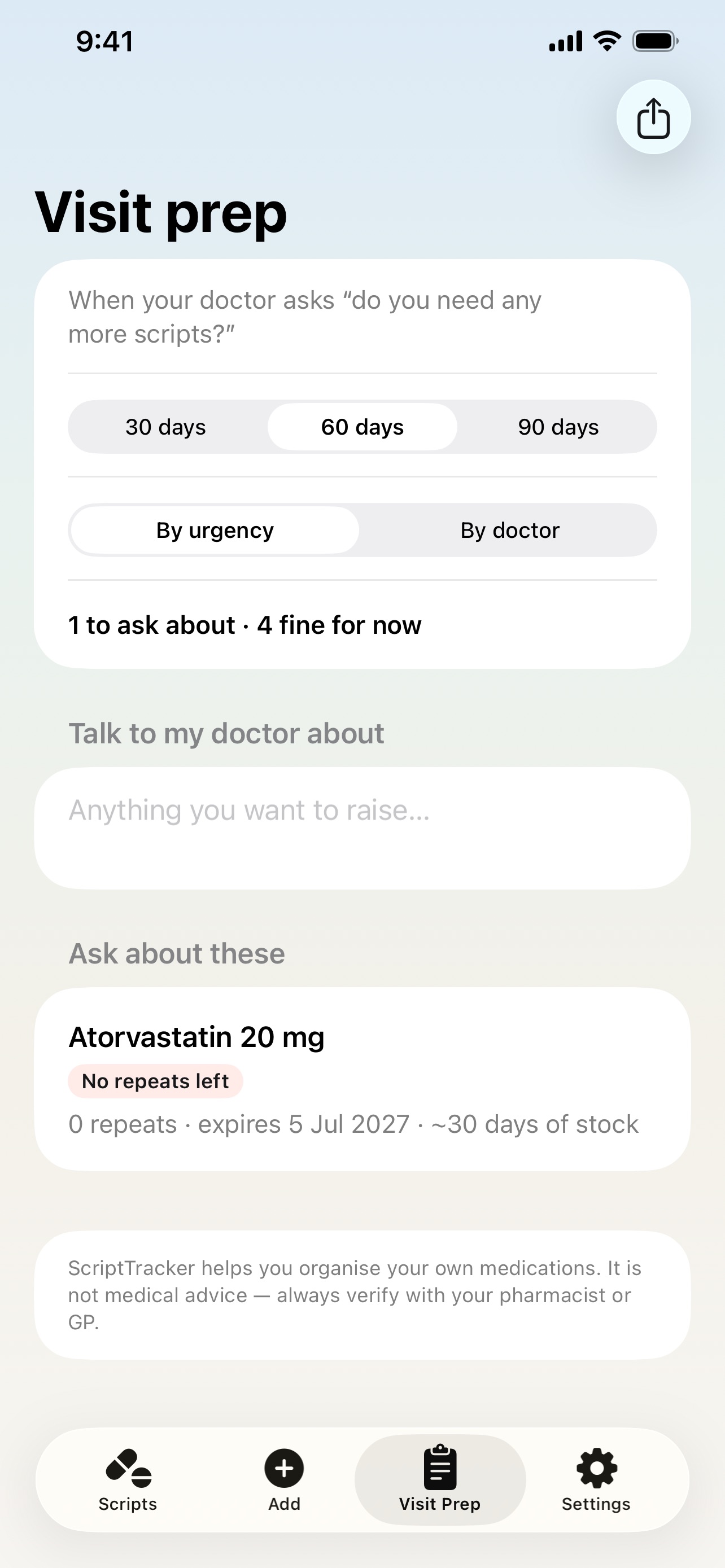 Screenshot 8 of ScriptTracker