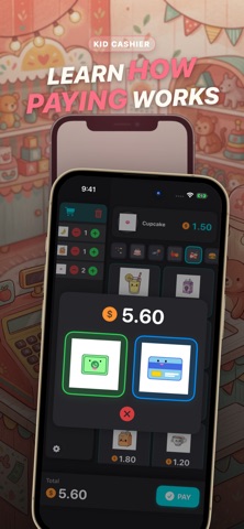 Kid Cashier iPhone screenshot