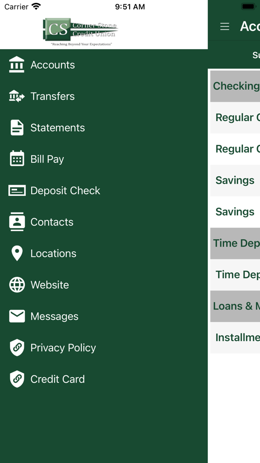 #2. Corner Stone Mobile Banking (iOS) 由: CORNER STONE CREDIT UNION