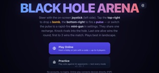 Black Hole Arena Game screenshot 1