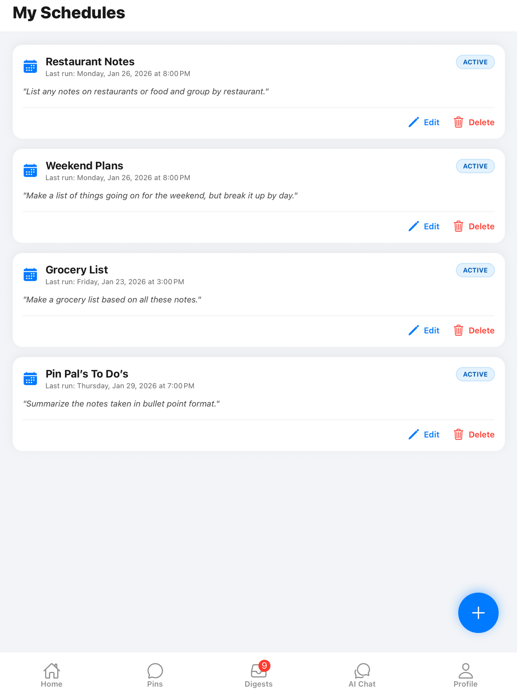 Pin Pal (Pod Notes, AI Digest) screenshot 11