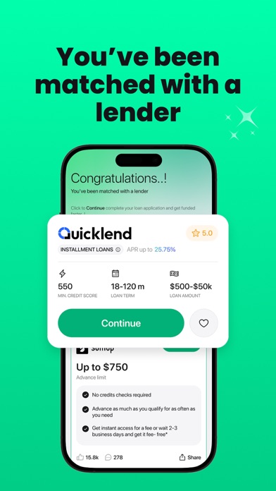 Cashably: Quick Cash Advance iPhone screenshot 4 — finance app by Cashably llc