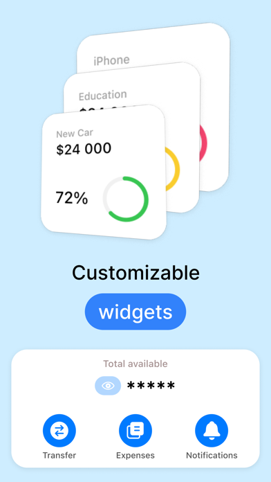 Budget: expenses and income Screenshot