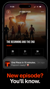 TeeVee TV & Movie Tracker screenshot