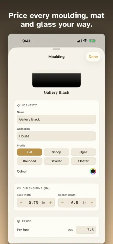 Mitre: Picture Framing Studio screenshot 7 of 10