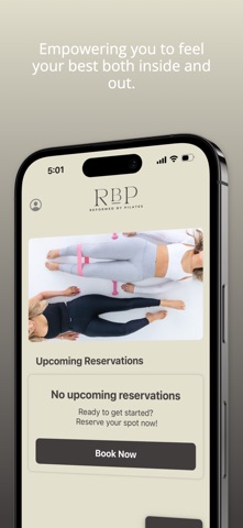 Reformed by Pilates iPhone screenshot