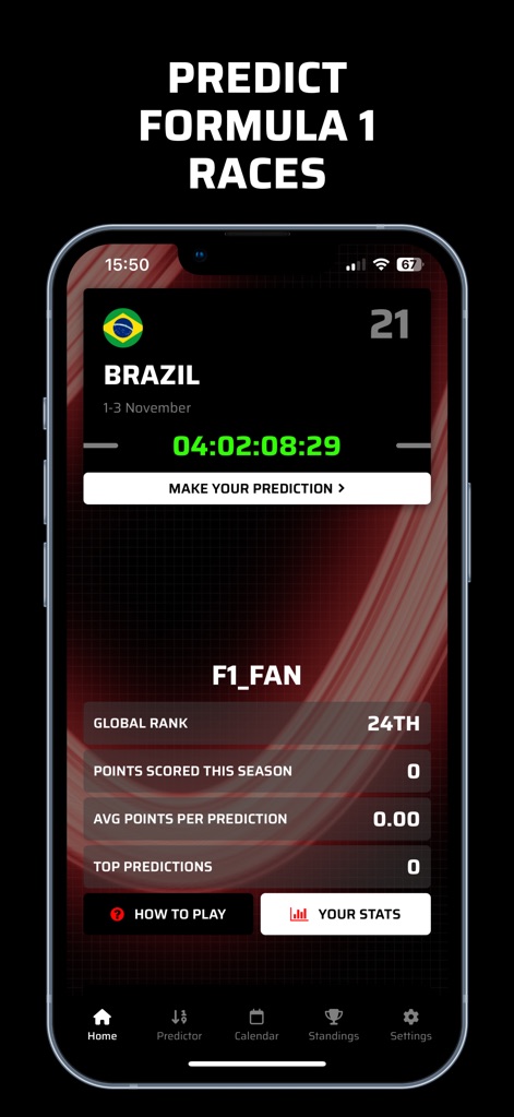 Gridlock: Race Predictions App - Games App | MWM