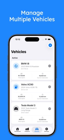 Auto Metric -  Expense Tracker Screenshot 4 of 8