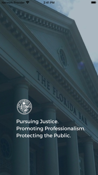 The Florida Bar. Screenshot