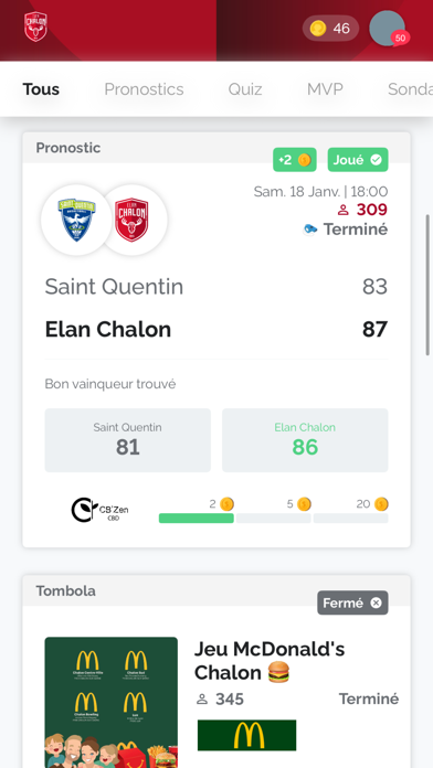 App screenshot