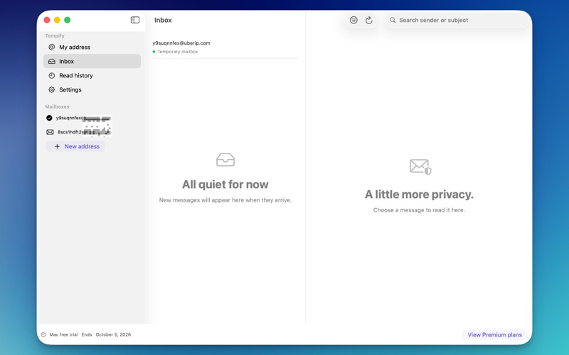 Tempify: Temporary Mail screenshot 2