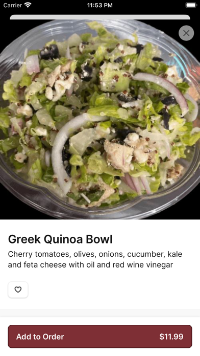 Tony’s Panini Grill - Mineola iPhone screenshot 4 - Food & Drink app