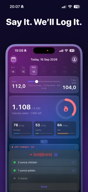 CleanMeal: AI Calorie Tracker screenshot 2
