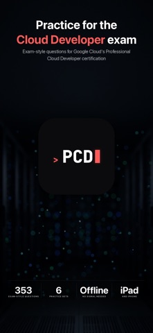 GCP Cloud Developer Prep 2026 screenshot
