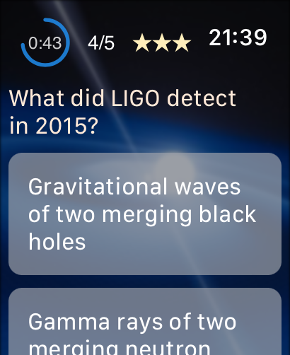 GalacticAR: Space Sim & Quiz