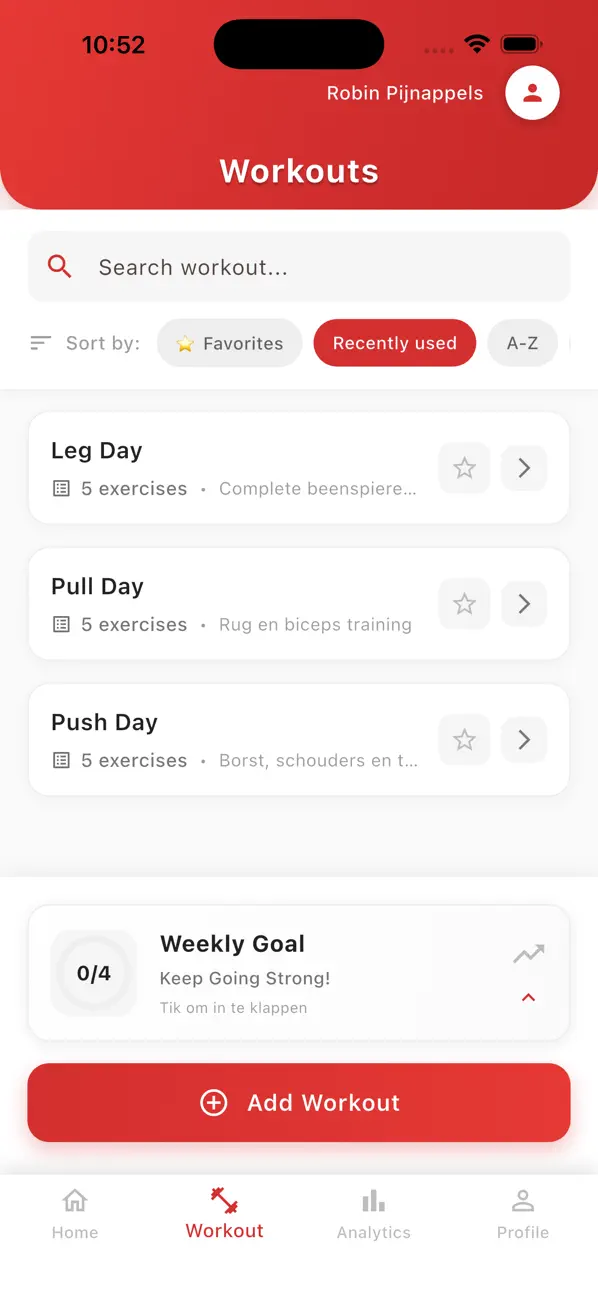 Screenshot #2 pour Weight Mate Gym