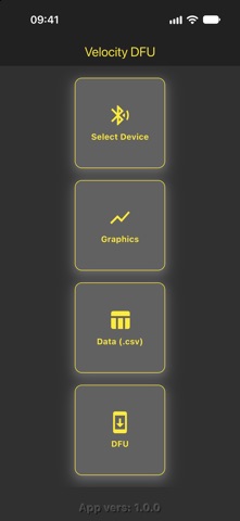 Velocity DFU screenshot 1