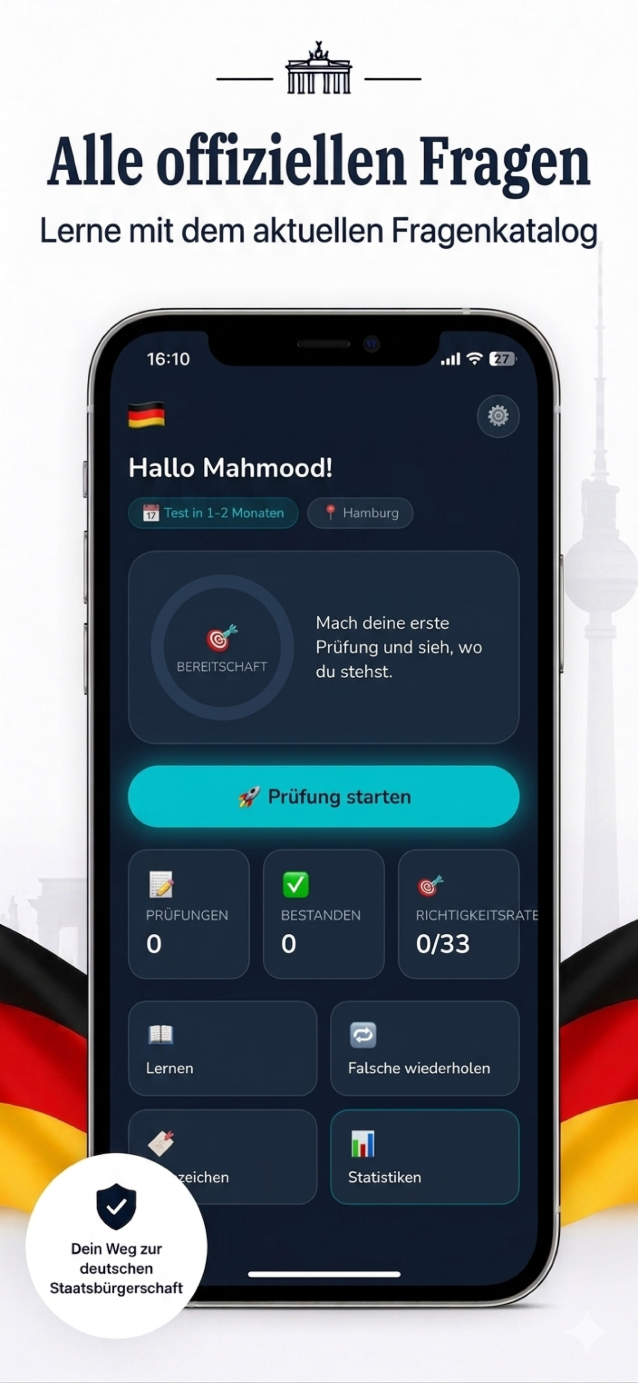 Einbürgerungstest 2026