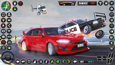 Police Jeep Car Driving Screenshot