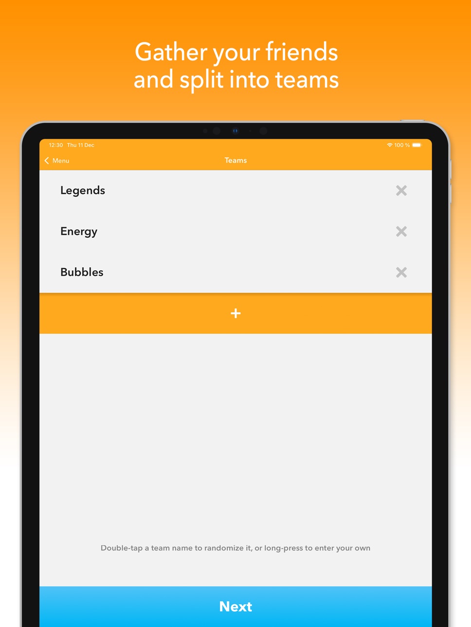 iPad screenshot