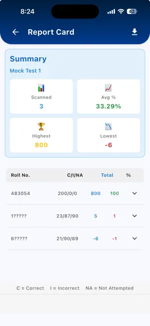 Omrify: OMR & MCQ Scanner screenshot 1