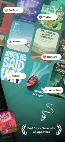 Ai Story Maker-Novel Generator iPhone screenshot